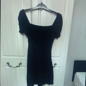Topshop Black Mini Dress